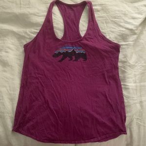 Large Patagonia Racerback Tank Top